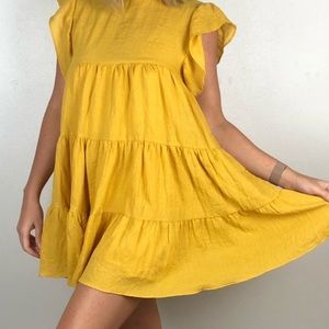 Yellow Vici Dress